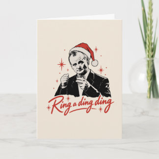 Lost in Translation Ring a Ding Weihnachtskarte Feiertagskarte
