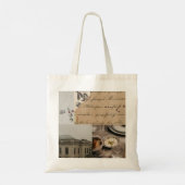 "Lost in Vintagen Tagen" Ästhetische Totentasche Tragetasche (Rückseite)