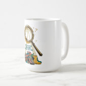 Lost Item Locator T Shirt, Professional Finder Mug Kaffeetasse (VorderseiteRechts)