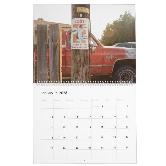 Lost Lewis Calendar Kalender (Jan 2026)