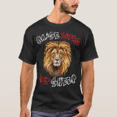 Löst Löwen nicht Schafe T-Shirt (Vorderseite)