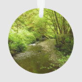 Lost Man Creek I im Redwood Nationalpark Ornament (Rückseite)