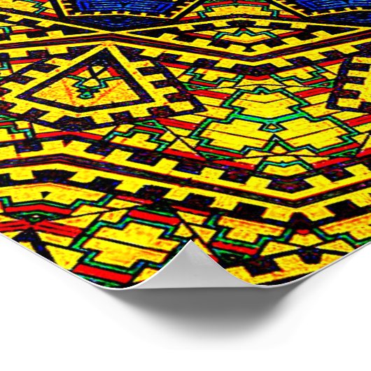 Lost Mandala Poster (Ecke)