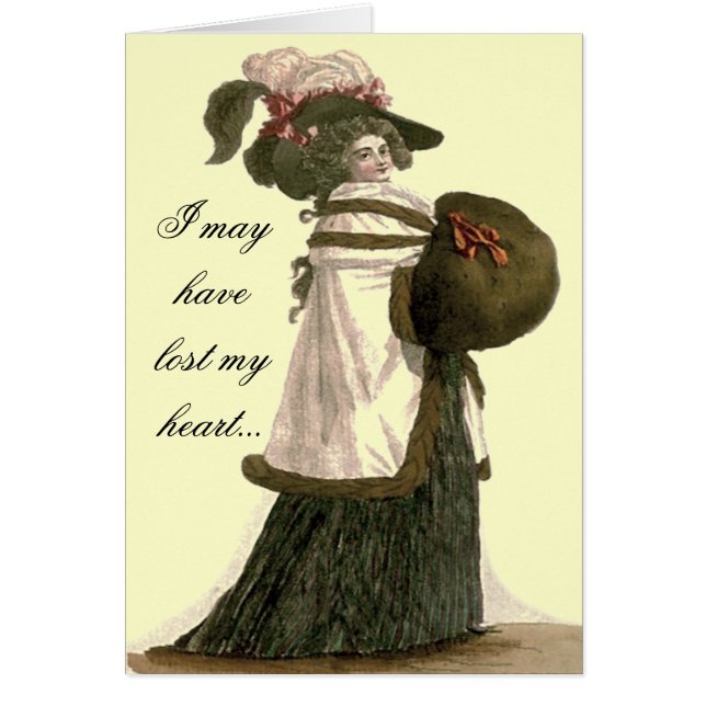 Lost My Heart Card (Vorne)