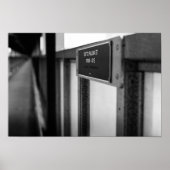 "Lost on the L" Poster (Vorne)