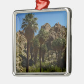 Lost Palms Oasis I at Joshua Tree National Park Ornament Aus Metall (Links)