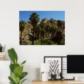 Lost Palms Oasis I at Joshua Tree National Park Poster (Heimbüro)