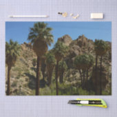 Lost Palms Oasis I at Joshua Tree National Park Seidenpapier (Handwerk)