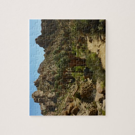 Lost Palms Oasis II im Joshua-Tree-Nationalpark Puzzle (Vertikal)