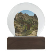 Lost Palms Oasis II im Joshua-Tree-Nationalpark Schneekugel (Rückseite)