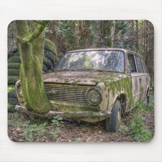Lost Place - Rostlaube Mousepad (Vorne)