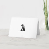 Lost Places , alter Baum am Ufer des Flusses Karte (Rückseite)