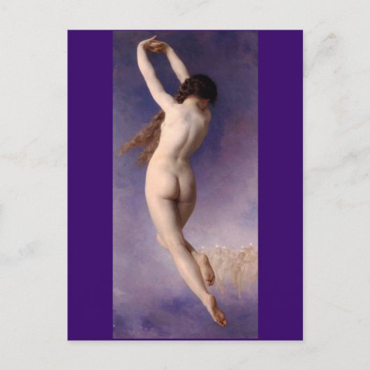 Lost Pleiad - Bouguereau Post Card Postkarte (Vorderseite)