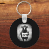 Lost Sheep And Found Wanted Mugshot Christian Men Schlüsselanhänger (Vorderseite)