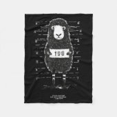 Lost Sheep - I Once Was Lost But Now I Am Found Fleecedecke (Vorderseite)