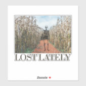 Lost Skeleton Maze Aufkleber (Blatt)