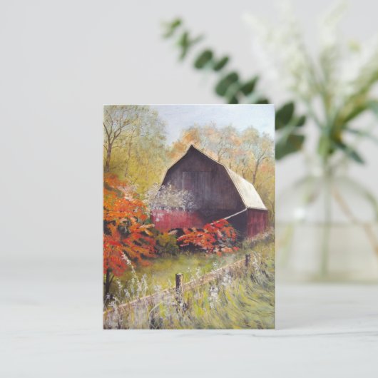 Lost Stall - Postkarte (Stehend Vorderseite)