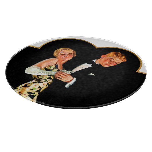 Lost Suspender Schneidebrett (Ecke)