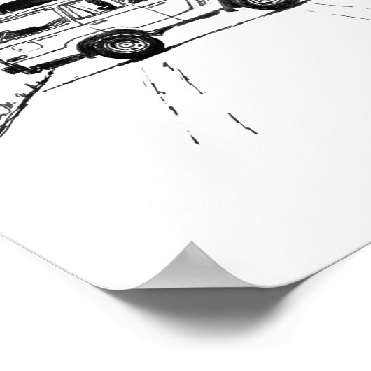 Lost: Wanderer Poster (Ecke)