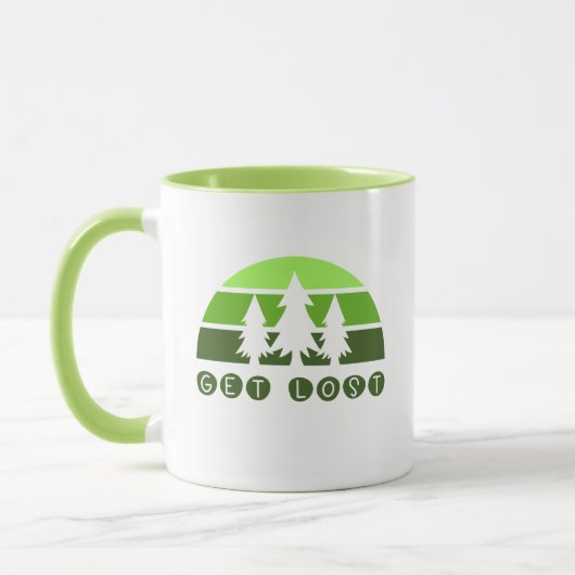 Lost - Wandern Tasse (Links)