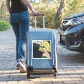 Lost Youth Found • Sonic Kool Thing Riot Grrrl Aufkleber (Koffer Insitu)