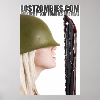 Lost Zombies MFZAR Poster von Jesse Bodas