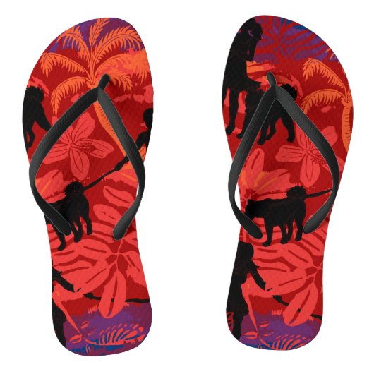 Lost-Zusammen-Slippahs Badesandalen (Fußbett)