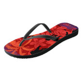 Lost-Zusammen-Slippahs Badesandalen (Schrägansicht)