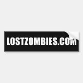 LOSTZOMBIES.COM Autoaufkleber (Vorne)