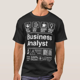 Lösung für das Problem mit dem Handelsanalyst-Etik T-Shirt
