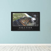 Lösung: Inspiration 1 Leinwanddruck (Insitu (Holzboden))