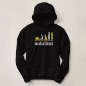 Lösung Islamisches Gebet-Muslim Ramadan Salat Alha Hoodie (Design vorne)