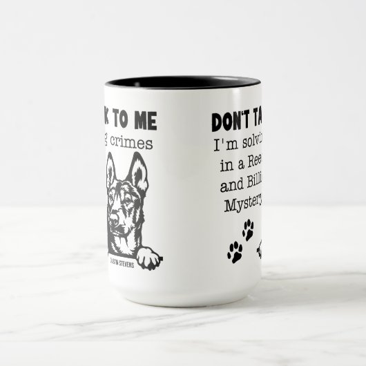 Lösung von Verbrechen mit Reed und Billie Tasse (Zentrum)