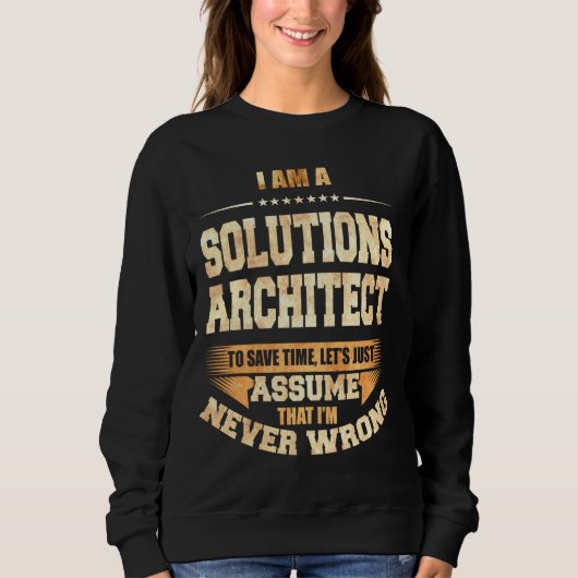 Lösungen Architekt, um die Zeit Retten, bin ich ni Sweatshirt (Vorderseite)