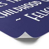 Lösungen für Fettleibigkeit im Kindesalter Poster (Ecke)