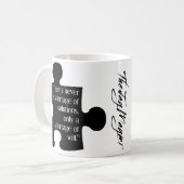 "Lösungen" Kaffee-Tasse Kaffeetasse (Vorderseite Links)