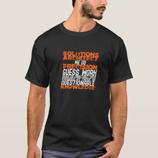 Lösungsarchitektur tun T-Shirt (Vorderseite)