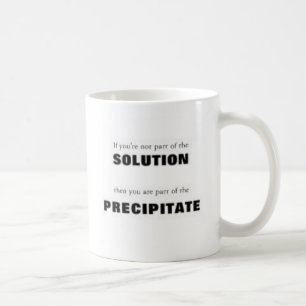 Lösungsniederschlag-Tasse Kaffeetasse
