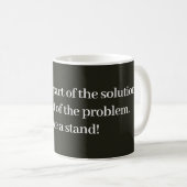 Lösungsorientierte Nachricht Kaffeetasse (VorderseiteRechts)