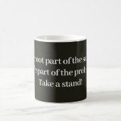 Lösungsorientierte Nachricht Kaffeetasse (Mittel)
