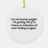 Loswerden Gewicht Keramikornament (Vorne)