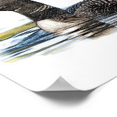 Lot auf Wasser Poster (Ecke)