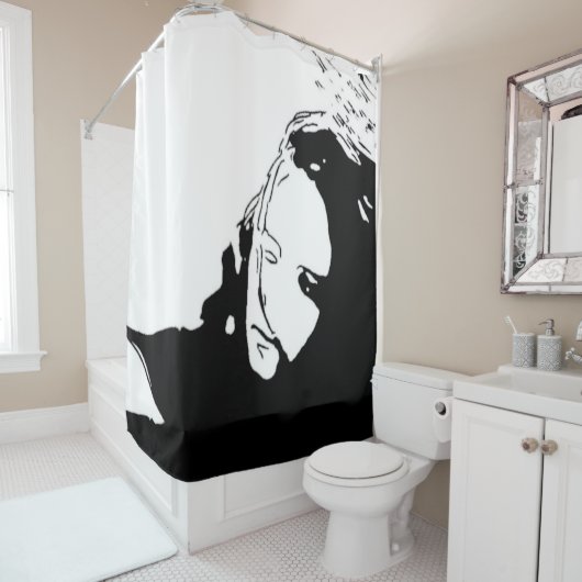 Lot Ehefrau Duschvorhang (Beispiel)