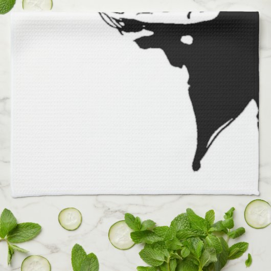 Lot Ehefrau Geschirrtuch (Gefaltet)