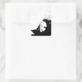 Lot Ehefrau Quadratischer Aufkleber (Tasche)