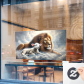 Löt- und Lamellenklammer Fensteraufkleber (Café-Fenster)