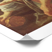 Lot und seine Töchter, c.1630 (Öl auf Leinwand) Poster (Ecke)