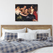 Lot und seine Töchter Leinwanddruck (Insitu (Schlafzimmer))