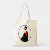 Lotha Naga Tribal Tote Bag Tragetasche (Rückseite)