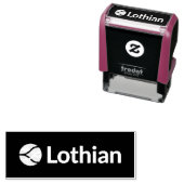 Lothian Briefmarke Permastempel (Beispiel)